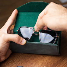 Load image into Gallery viewer, EXTEND Genuine Leather Glasses Case
