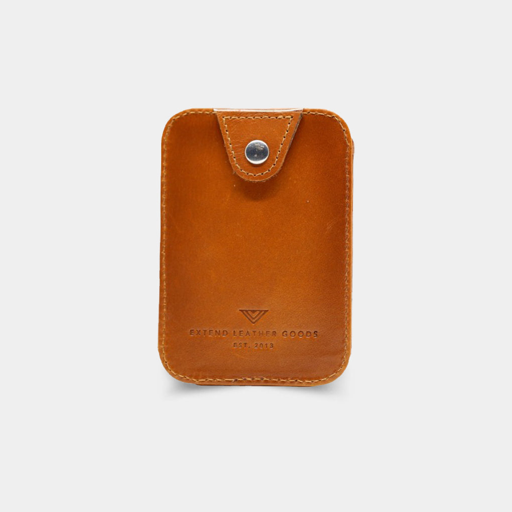 EXTEND Genuine Leather Power Bank Case - Golden Brown